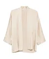 Antonelli V-neck Long Sleeve Shirt In Neutral