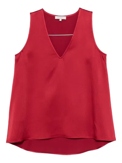 ANTONELLI V-NECK SLEEVELESS TOP