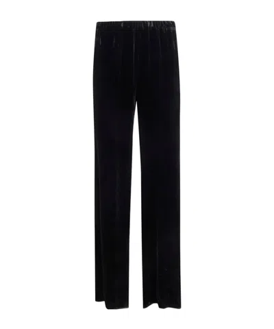 ANTONELLI VELVET-EFFECT TROUSERS