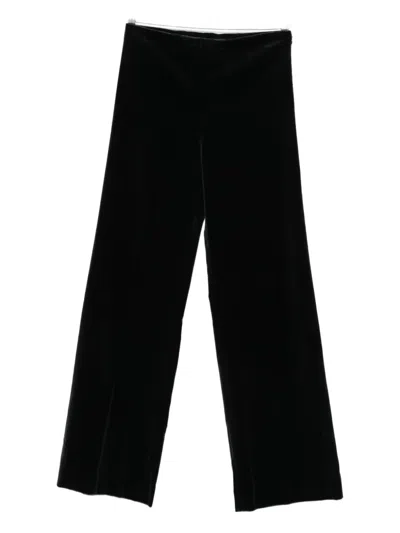 Antonelli Velvet Trousers In Gray