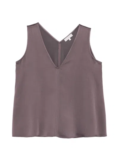 Antonelli V-neck Top In Purple