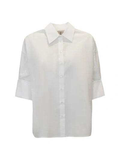 Antonelli White Cotton Boldini Shirt