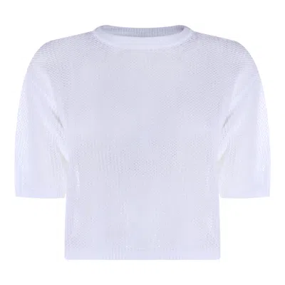 ANTONELLI WHITE COTTON KNITWEAR