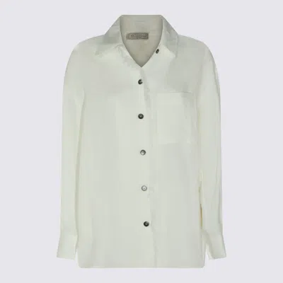 Antonelli White Linen Shirt