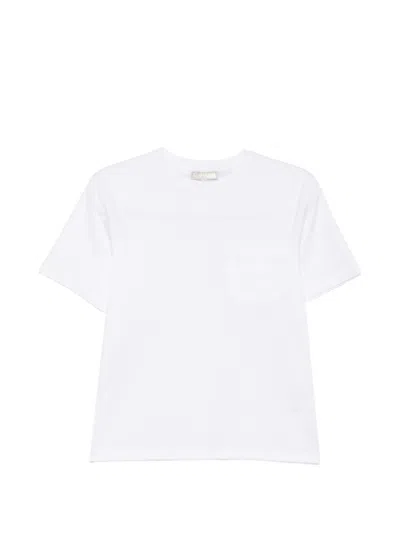 Antonelli Cecilia Chest-pocket T-shirt In White