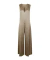 Antonelli Mccurry Sleeveless Jumpsuit In Brown