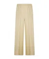 Antonelli Linen Trousers In Black