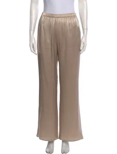 Pre-owned Antonelli Wide Leg Pants In Neutrals
