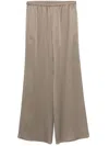 Antonelli Wide-leg Trousers In 褐色