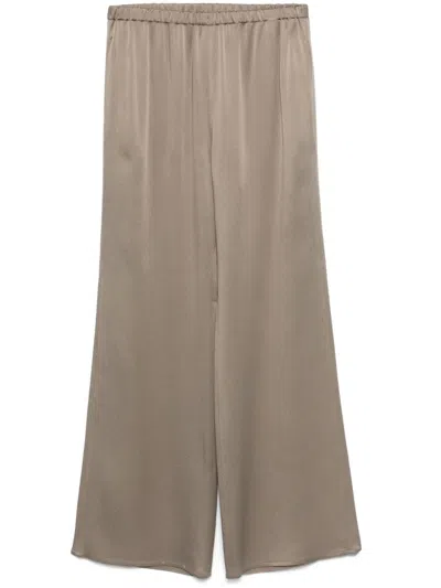 Antonelli Wide-leg Trousers In Gray