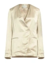 Antonelli Woman Blazer Beige Size 8 Viscose, Linen In Beige