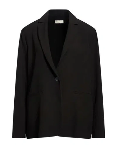 Antonelli Woman Blazer Black Size 10 Polyester, Elastane