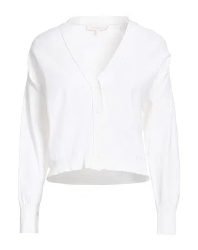 Antonelli Woman Cardigan White Size S Cotton