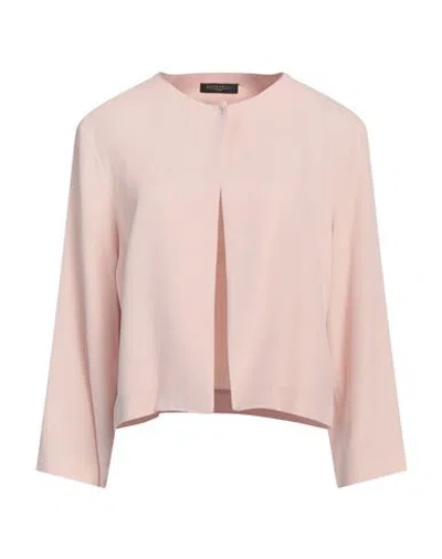 Antonelli Woman Jacket Light Pink Size 10 Acetate, Viscose