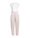 Antonelli Woman Jumpsuit Blush Size 8 Silk, Acetate, Viscose In Pink