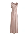 Antonelli Woman Maxi Dress Blush Size 8 Acetate, Silk In Pink