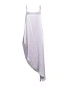 Antonelli Woman Maxi Dress Lilac Size 6 Acetate, Silk In Purple