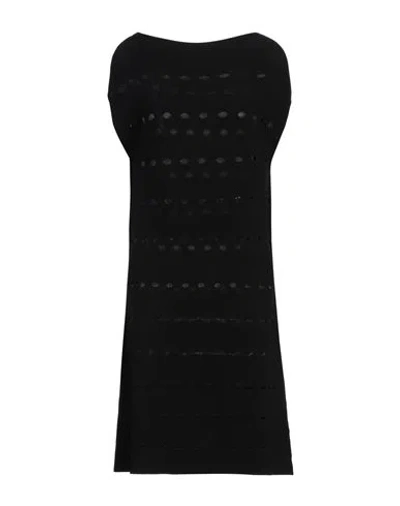 Antonelli Woman Midi Dress Black Size S Viscose, Polyester