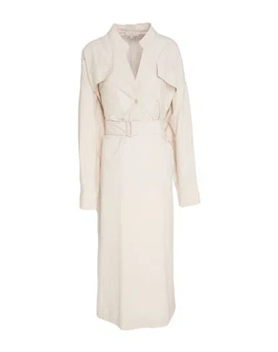 Antonelli Woman Midi Dress Ivory Size 10 Cotton, Polyester In White