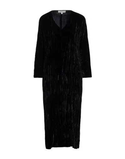 Antonelli Woman Midi Dress Midnight Blue Size 4 Viscose, Silk