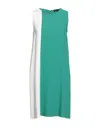 Antonelli Short Dresses In Green