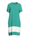 Antonelli Short Dresses In Green