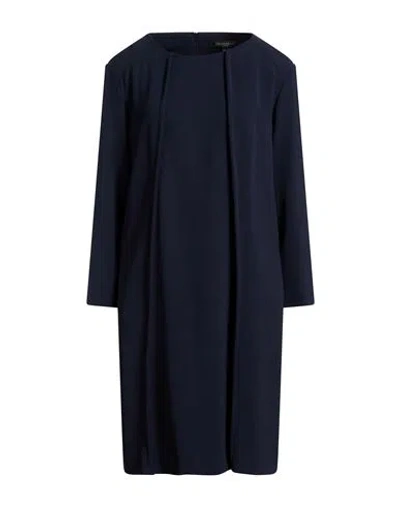 Antonelli Woman Mini Dress Navy Size 10 Virgin Wool