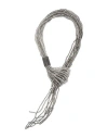 Antonelli Grey Ismaele Necklace In Grey