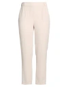Antonelli Woman Pants Beige Size 10 Polyester, Elastane In Neutral