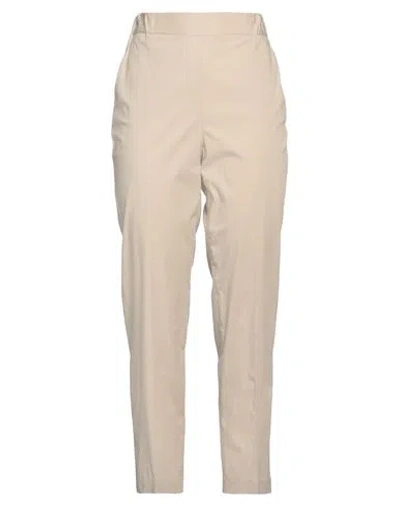 Antonelli Woman Pants Beige Size 8 Cotton, Elastane