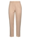 Antonelli Woman Pants Beige Size 14 Wool, Polyester, Viscose, Elastane In Beige