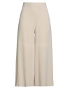 Antonelli Woman Pants Beige Size 6 Acetate, Viscose In Neutral