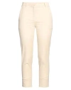 Antonelli Woman Pants Beige Size 6 Cotton, Elastane In Beige
