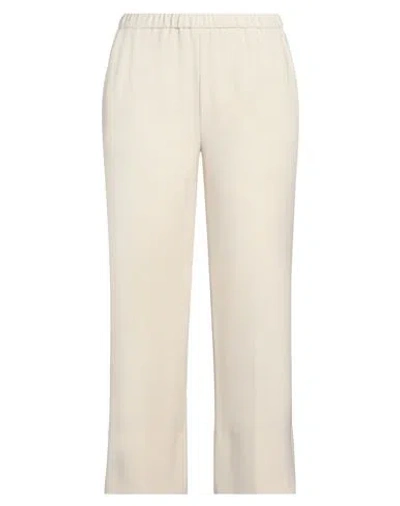 Antonelli Woman Pants Beige Size 6 Polyester, Elastane In Neutral