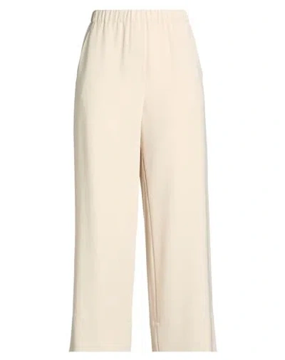 Antonelli Woman Pants Beige Size 6 Polyester, Elastane In Neutral