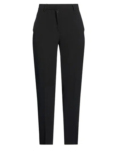 Antonelli Woman Pants Black Size 12 Polyester, Elastane