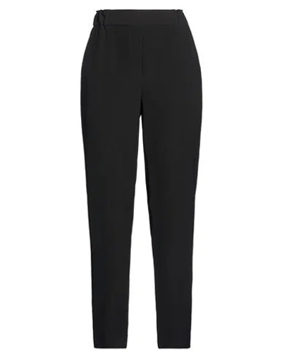 Antonelli Woman Pants Black Size 6 Polyester, Elastane