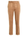 Antonelli Woman Pants Camel Size 8 Cotton, Viscose, Elastane In Beige