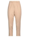 Antonelli Woman Pants Beige Size 14 Wool, Polyester, Viscose, Elastane In Beige