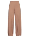 Antonelli Woman Pants Camel Size S Wool, Silk, Cashmere In Beige