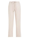Antonelli Drawstring-waist Wool Blend Track Pants In White
