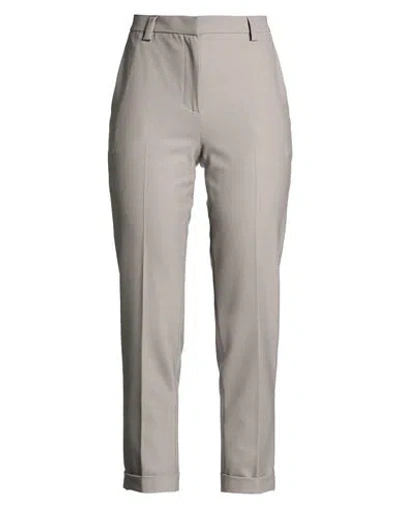 Antonelli Woman Pants Grey Size 4 Polyester, Virgin Wool, Elastane In Gray