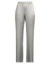 Antonelli Woman Pants Grey Size 6 Acetate, Silk In Gray