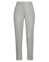 Antonelli Woman Pants Grey Size 8 Wool, Polyester, Viscose, Elastane In Gray