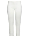 Antonelli Woman Pants Ivory Size 4 Viscose, Elastane In White