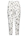 Antonelli Woman Pants Ivory Size 6 Cotton In White