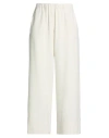 Antonelli Woman Pants Ivory Size 6 Polyester, Elastane In White