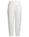 Antonelli Woman Pants White Size 12 Linen In White
