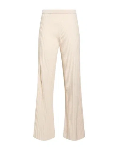 Antonelli Woman Pants Ivory Size S Virgin Wool, Silk, Cashmere In Neutral