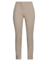 Antonelli Woman Pants Khaki Size 4 Cotton, Elastane In Beige